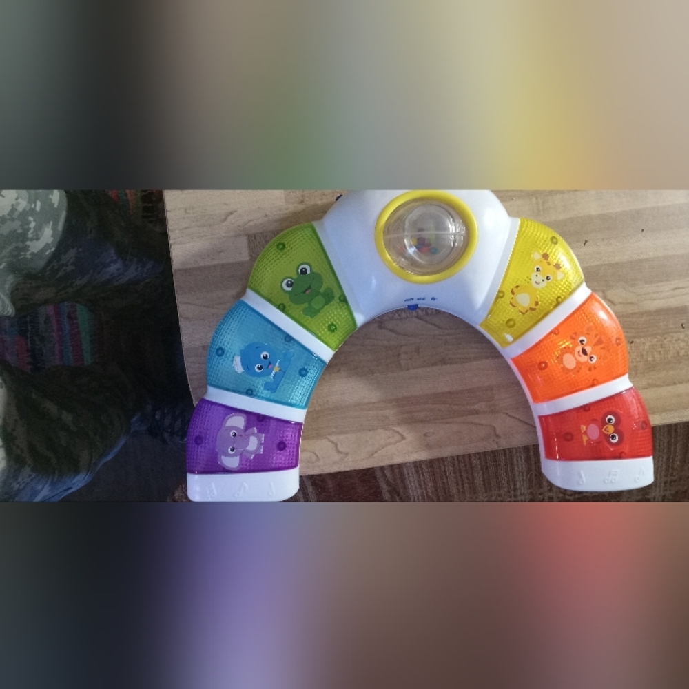 Baby Einstein glow and discover light bar activity station